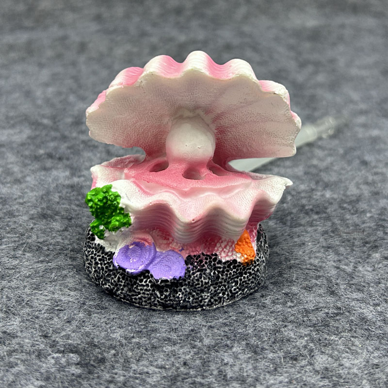 Aquarium Goldfish - Cute Shell Shape Bubble Stone Oxygen