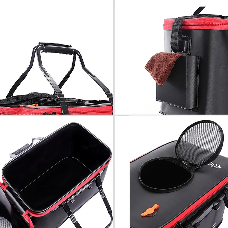 Fishing Bucket Folding Thicken - Aquarium Fish Fishing review and price