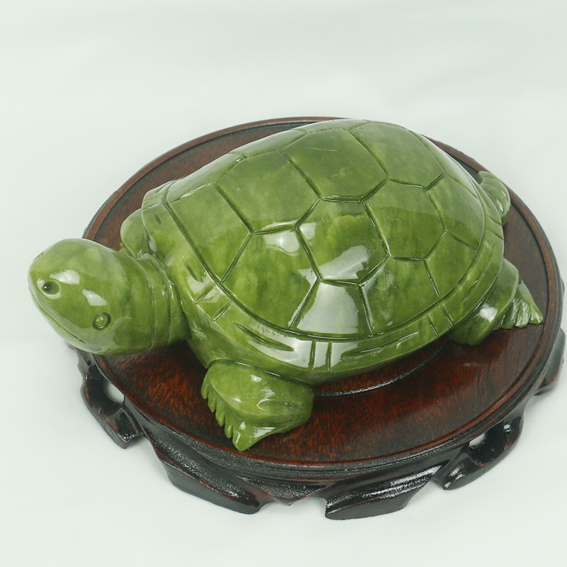 Natural Jade/turtle Sculpture/ - Aquarium Fish Land review and price