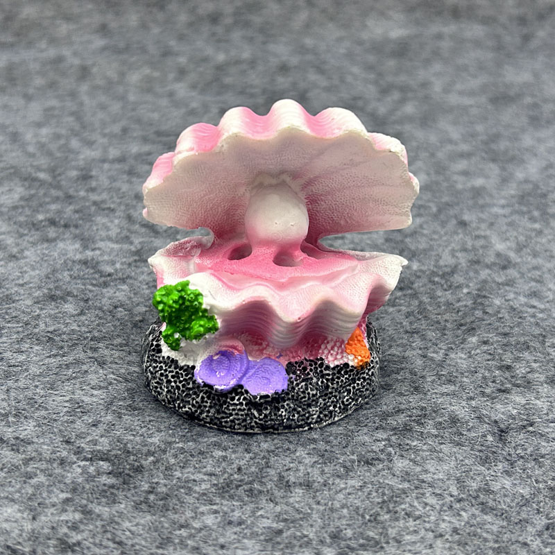 Cute Shell Shape Bubble Stone  - Aquarium Goldfish review and price