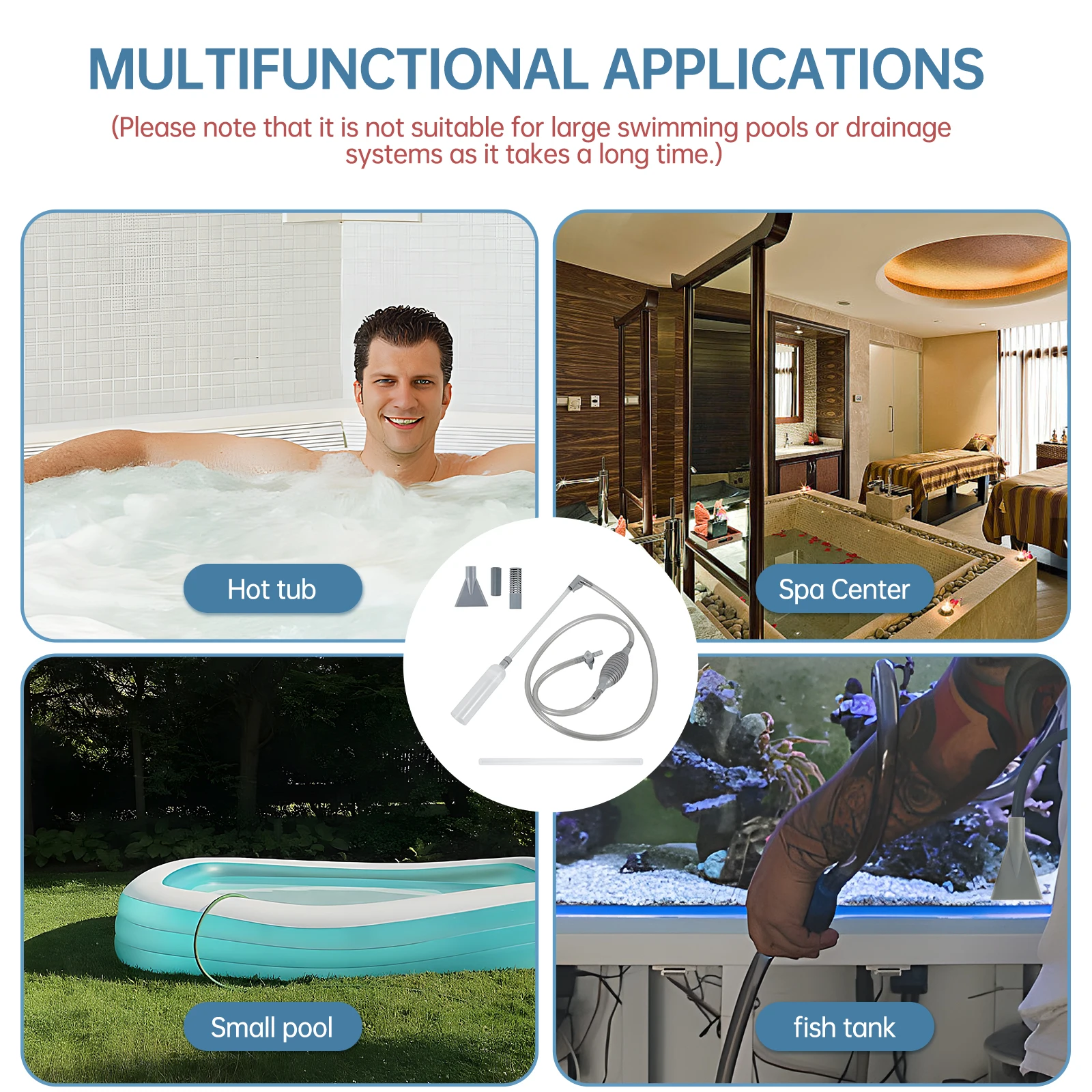 Hot Tub Vacuum Cleaner 10ft Sw - Aquarium Fish Care review and price