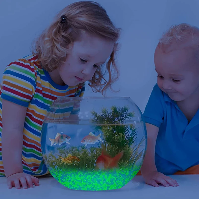 1000pcs 3-5mm Luminous Sand Gl - Aquarium Fish Fishing review and price