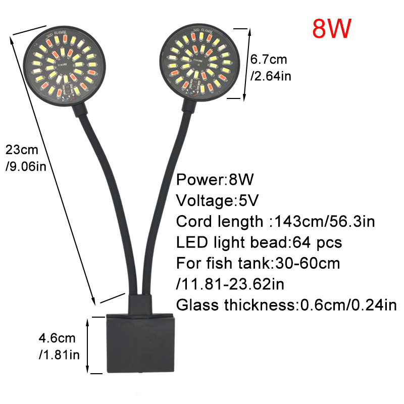 USB Aquarium LED Light Fish Ta - Aquarium Fish Light Lamp review and price