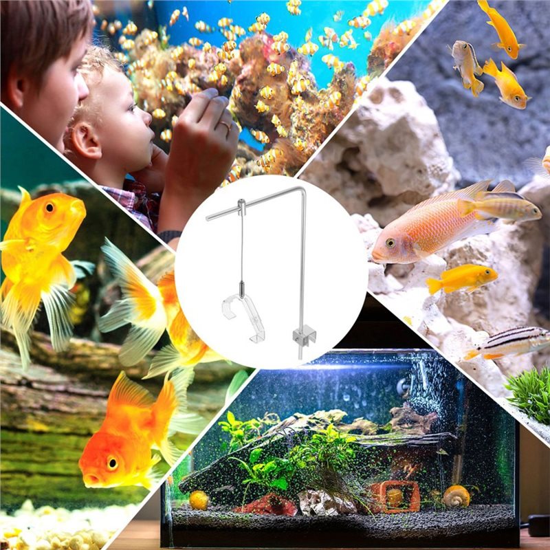 AB41-2Pcs Fish Tank Light Rack - Aquarium Fish Light Lamp review and price