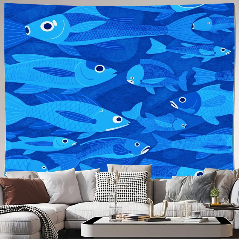 Nautical Fish Ocean Pattern Ta - Aquarium Fish Home review and price