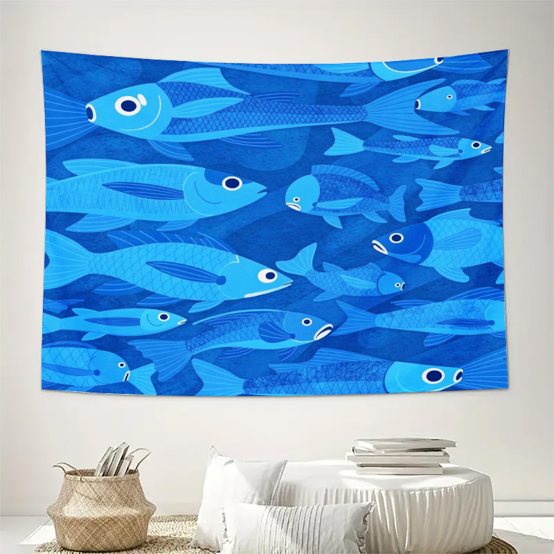 Nautical Fish Ocean Pattern Ta - Aquarium Fish Home review and price