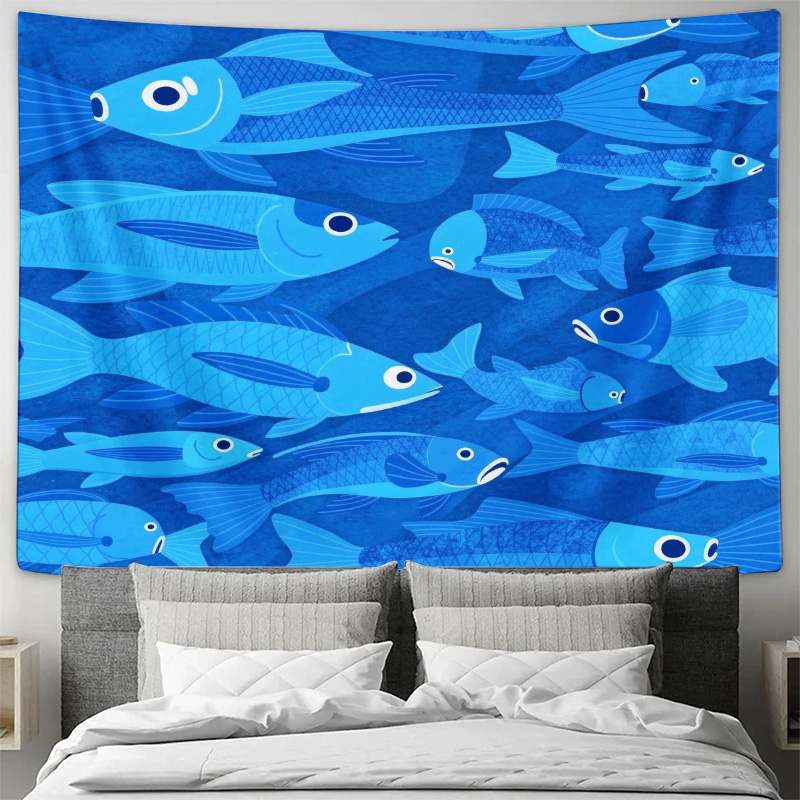 Nautical Fish Ocean Pattern Ta - Aquarium Fish Home review and price