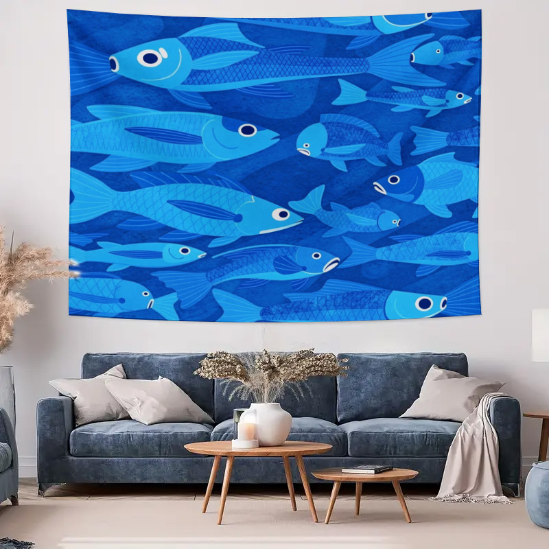 Nautical Fish Ocean Pattern Ta - Aquarium Fish Home review and price