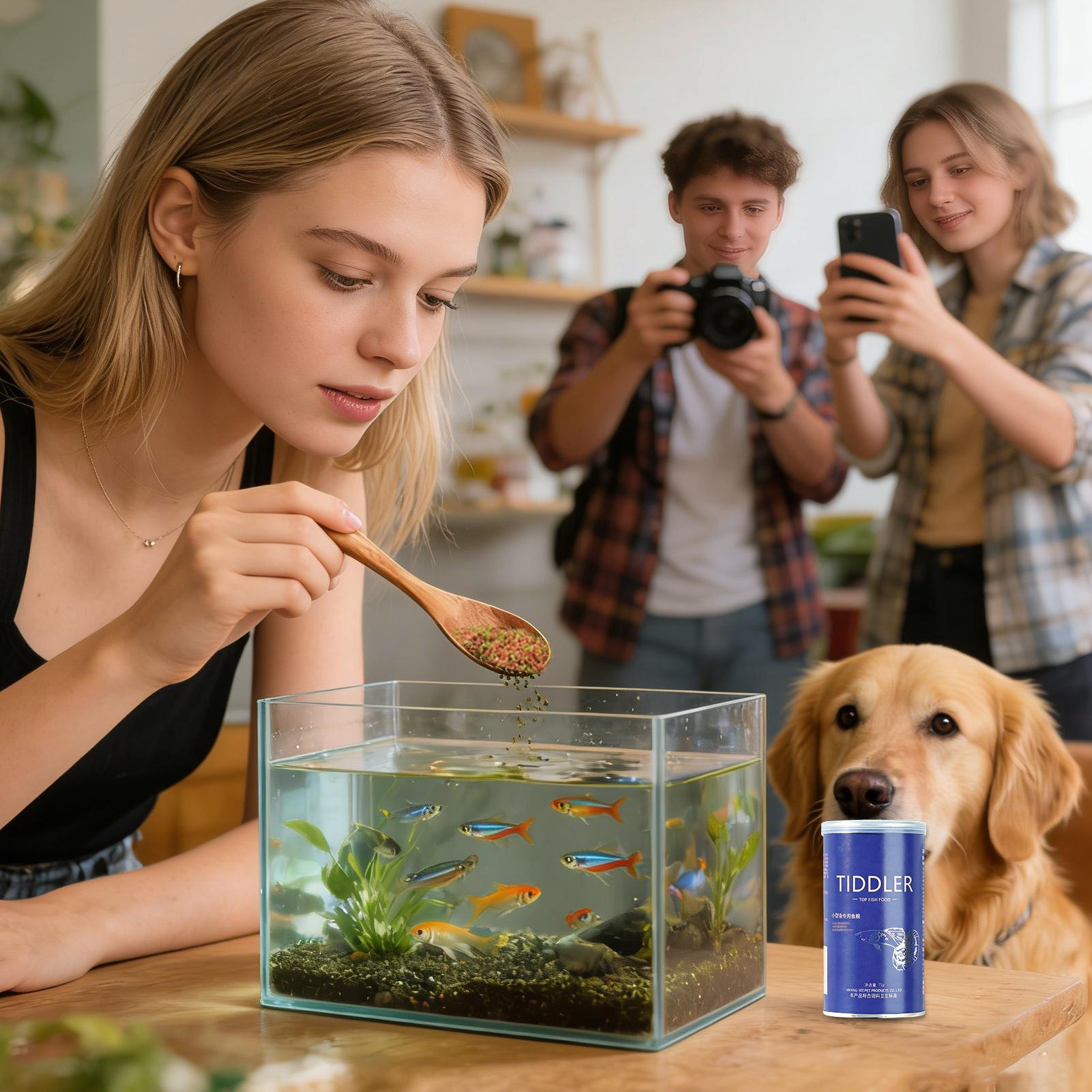 Fish Food Aquarium Feed Small  - Aquarium Fish Freshwater review and price