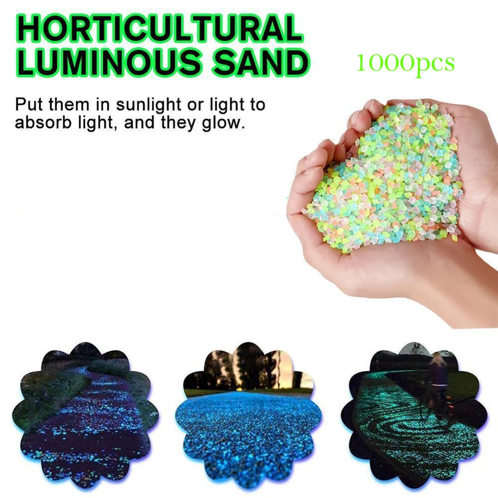 2000Pcs 3-5mm Luminous Sand Gl - Aquarium Fish Home review and price