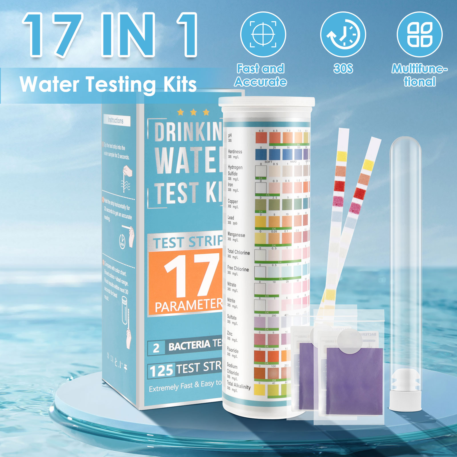 5-17 in 1 Aquarium Test Strips - Aquarium Fish Freshwater review and price
