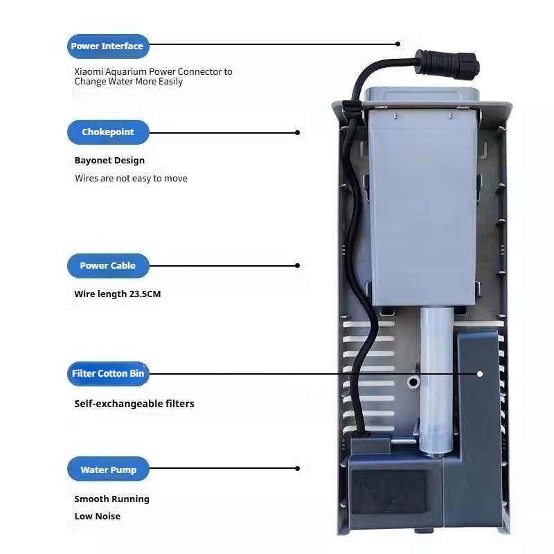 Fish Tank Water Pump for Xiaom - Xiaomi Aquarium Fish Tank review and price