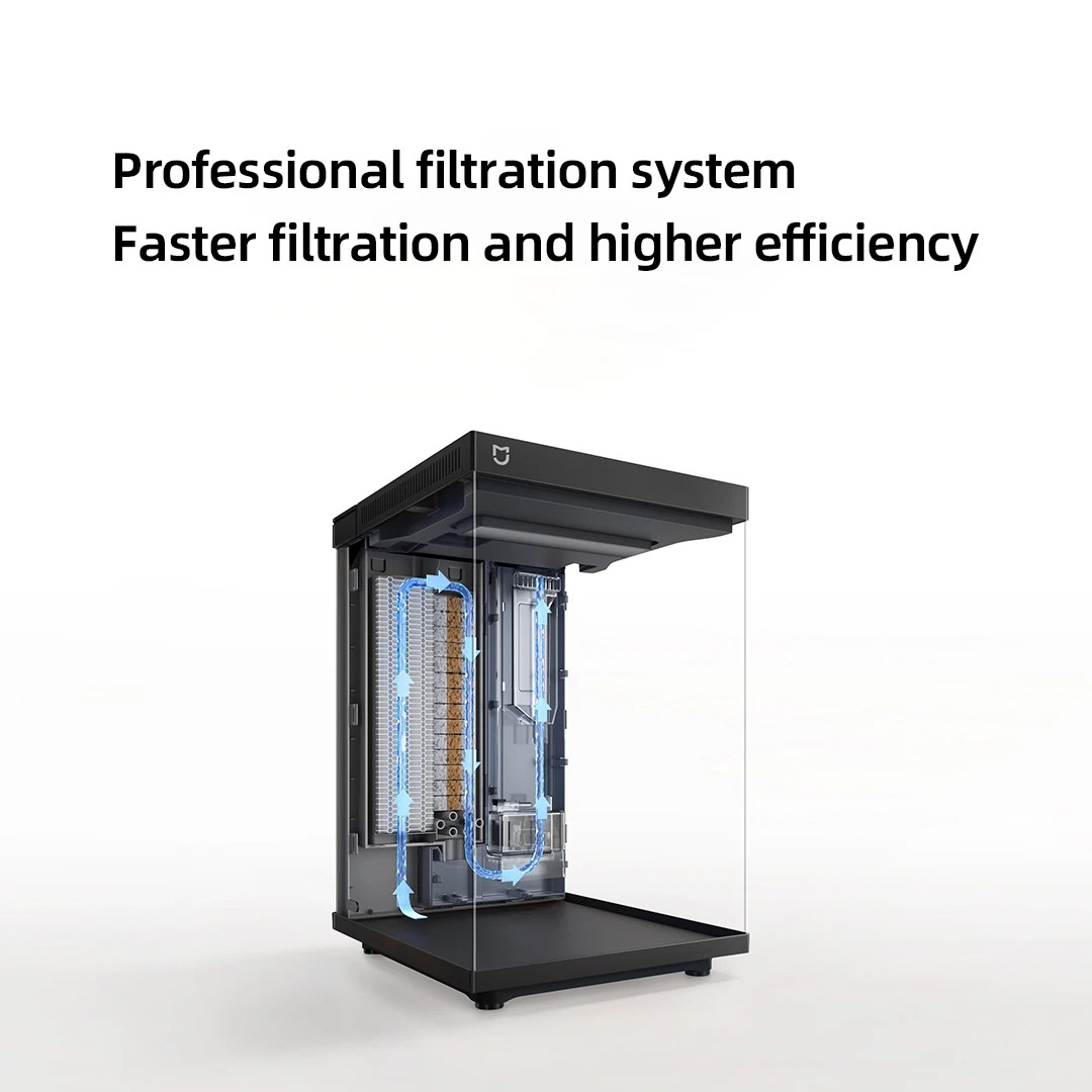 NEW MIJIA Smart Desktop Aquari - Xiaomi Aquarium Fish Tank review and price