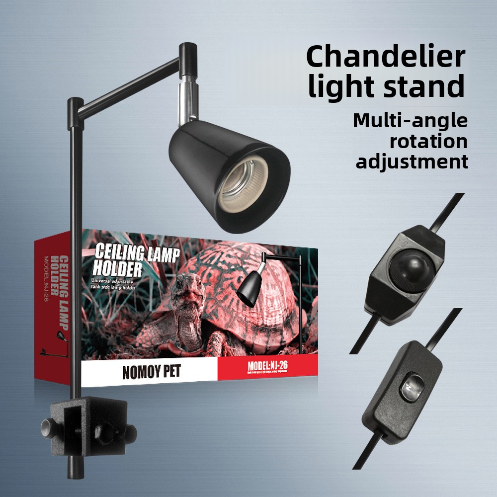NOMOY Reptile Lamp Stand with  - Aquarium Fish Light Lamp review and price