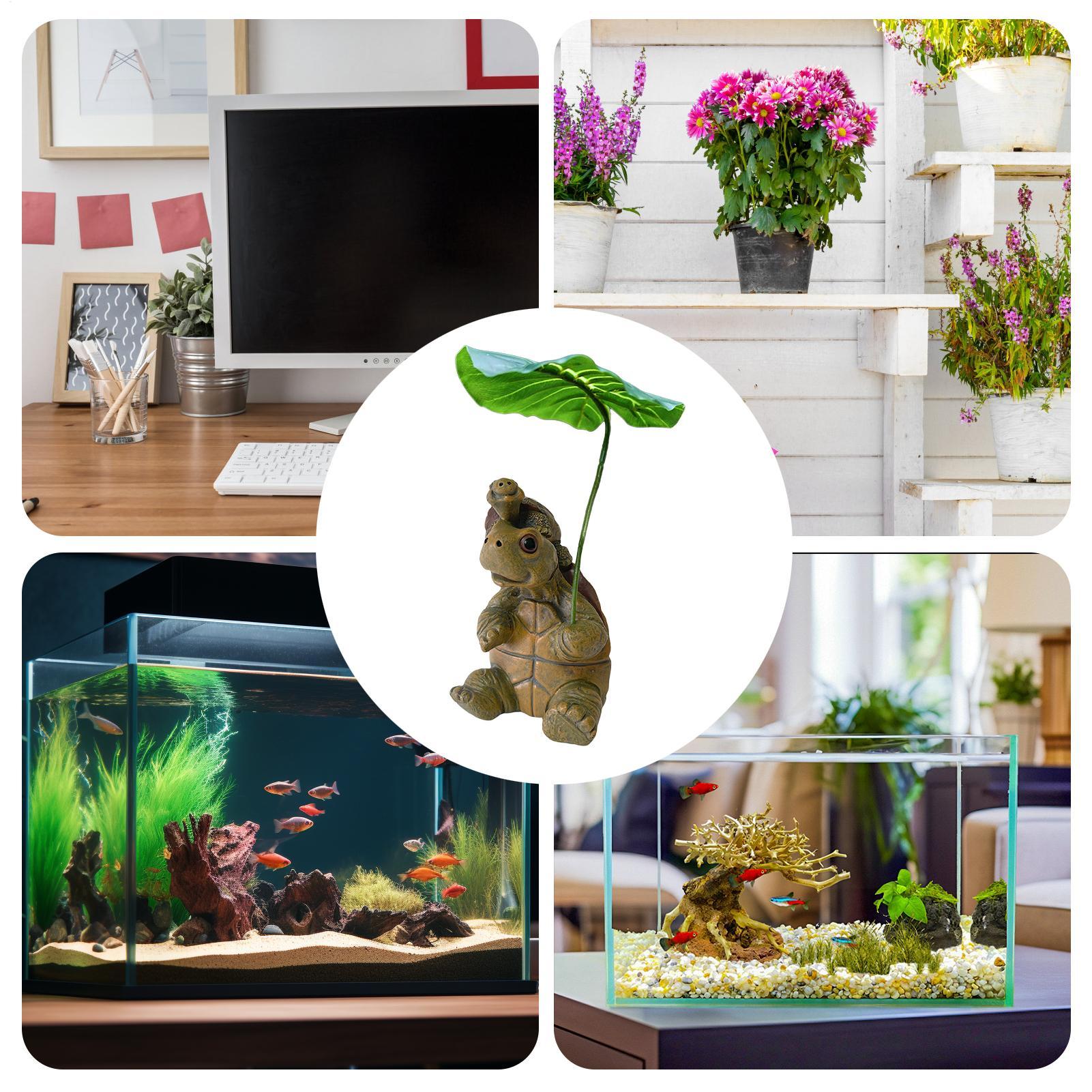 Turtle Figurine Fish Tank Deco - Aquarium Fish Home review and price