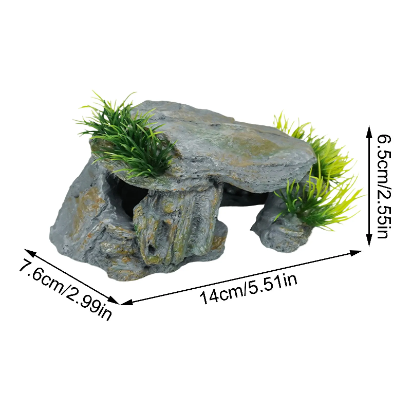 Reptile Rock Hide Cave Natural - Aquarium Fish Freshwater review and price